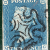 GB 1840 TWO PENCE PALE BLUE QV Stamp SG.6 2d Plate 1 (QG) MX Cat £1,100 BLRED1
