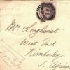 GB Cover FIRST MAIL AFTER *Relief of Kimberley* BOER WAR 1900 Historic MC168 - Image 4