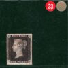 GB PENNY BLACK 1840 QV SG.2 1d Plate 4 (TE) Red MX Cat £425 {samwells}REDG23 - Image 4