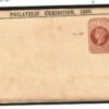 GB Postal Stationery *Philatelic Exhibition* Error 1890 {samwells-covers} V99