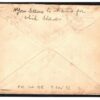 GB QV Jubilees Cover 1901 Hand-illustrated *TRIBAL ORNAMENT* Clapham Duplex 625d - Image 3