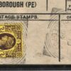 GB SQUARED CIRCLES *Peterborough Parcel Post* Northants 4d Jubilee 1894 1483