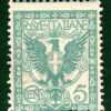 ITALY Stamp Scott.78 5c Coat of Arms (1901) Mint MNH UMM Cat $180- PURPLE151