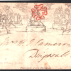 GB 1840 MULREADY *MAY DATE* Envelope Edinburgh MX Cover WAFER SEAL c£1,200- 832a - Image 3