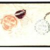 GB Cover Bucks Stony Stratford *749* BLUE NUMERAL Fine Strike London 1850 N108a - Image 4