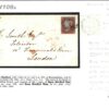 GB Cover Bucks Stony Stratford *749* BLUE NUMERAL Fine Strike London 1850 N108a - Image 5