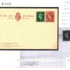 GB KGVI RARE Stationery 1940 Reply Card CP98 Huggins £150+ {samwells-covers}E142 - Image 4