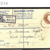 GB Kent Dover REGISTERED Croydon RP65F 1947 {samwells-covers} E218 - Image 4