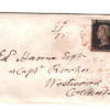 GB PENNY BLACK *E.HARENC* CRICKET 1d Contents *WESTWOOD* Colchester 1841 MSC8 - Image 3