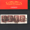 GB QV PENNY RED SG.7 1d Plate 10 (OG-OH) Plate 8 (BA-BB) PAIRS Cat £1,075- SS684 - Image 10