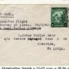 BARBADOS First Flight Cover ST LUCIA FFC 1943 Castries BWIA Air WW2 CENSOR EP520