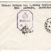 BARBADOS First Flight Cover ST LUCIA FFC 1943 Castries BWIA Air WW2 CENSOR EP520 - Image 4