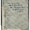 GB Cover WW2 Air Letter 6d Solid Address Lines Scarce Depot MEF Forces 1944 E242 - Image 3