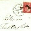 GB IRELAND Cover LATE MAIL *Posted Since 6pm* Night Duplex Dublin 1858 L93