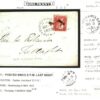 GB IRELAND Cover LATE MAIL *Posted Since 6pm* Night Duplex Dublin 1858 L93 - Image 3