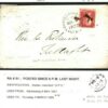 GB IRELAND Cover LATE MAIL *Posted Since 6pm* Night Duplex Dublin 1858 L93 - Image 8