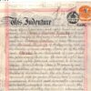 GB IRELAND *FOUR POUNDS* REVENUE Stamp £4- Dublin 1892 Indenture Document AF149 - Image 4
