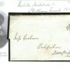 GB PENNY BLACK Cover 1841 *Melville Hospital* Kent NAVAL SURGEON Letter 730d