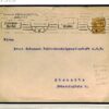 GERMANY Cover Berlin 50,000M PRINTED MATTER FIRST DAY Chemnitz 1923 F579