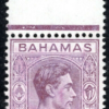 BAHAMAS KGVI High Value SG.156 5s THICK PAPER (1938) Mint MNH Cat £170+ PBLUE160