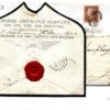 GB 1d Red Cover Yorks Driffield Pocklington Anchor Insurance Printed E 1855 G183 - Image 5