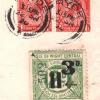 GB IOWCR RAILWAY 3d/2d Letter Stamp ISLE OF WIGHT Ryde KGV Cover 1920 RARE 26m - Image 4