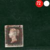 GB PENNY GREY-BLACK 1840 QV SG.3 1d Plate 3 (OK) VARIETY *K* Cat £500+ REDS72 - Image 4