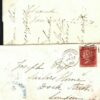 GB Cover London *SAILORS HOME* Blue Datestamp Letter IVYBRIDGE Devon 1870 H197b