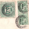 GB Cumberland RAILWAY 2d Letter Stamp CLEATOR WORKINGTON Station 1906 Cover R204a