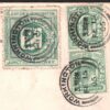 GB Cumberland RAILWAY 2d Letter Stamp CLEATOR WORKINGTON Station 1906 Cover R204a - Image 5