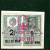 GB IOM KEVII Revenue Stamps 2s & 1s *ISLE OF MAN* Used 1913 Dated Piece WHITE45 - Image 4