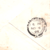 GB Lancs RAILWAY Cover 2d Letter Stamp 1905 *Oldham Rd Manchester* Station R145d - Image 6
