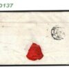 GB SG.167 Cover 1d Venetian Red Combination Cover France SG.166 {samwells} D137 - Image 4