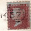 GB SG.26 Cover 1855 Internal ADVERT Lichfield Staffs 1d Red LC16 Cat £240+ C127