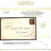 GB SG.26 Cover 1855 Internal ADVERT Lichfield Staffs 1d Red LC16 Cat £240+ C127 - Image 7
