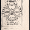 GB Wales Mon SIRHOWY RAILWAY Newspaper Parcel Stamp 1d Mint MNH {samwells}SS3930