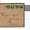 SWEDEN Abo Paquebot *FRAN UTLANDJET* Cancels Multiple Franking Finland 1901 Q82a - Image 3