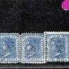 Australia States NSW QV SG.244var 2d (1887) Used STRIP 3 Perf VARIETY** PBLUE84 - Image 5