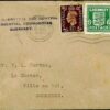 Channel Islands GUERNSEY WW2 Arms Local Issues KGVI MIXED FRANKING 1941 J283