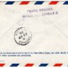 DOMINICAN REP Cover ST LUCIA Double FFC 1929 Forward LINDGERGH Flight RARE EP509 - Image 3