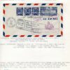 DOMINICAN REP Cover ST LUCIA Double FFC 1929 Forward LINDGERGH Flight RARE EP509 - Image 5