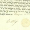 EAST INDIA Co Signed *Hastings* MILITARY COMMISSION DOCUMENT 1821 Lt.Col MS2891
