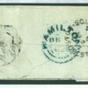 GB Cover RARE *964*EUSTON SQUARE RAILWAY STATION NUMERAL 1d Red 1849 London R38a - Image 3