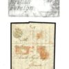 GB IRELAND Cover Maritime *PAID at DERRY/British/Foreign* 1846 Italy Genoa A4G74 - Image 11