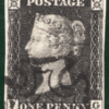 GB ONE PENNY GREY-BLACK 1840 QV SG.3 1d Plate 8 (PG) *STATE 1* Used MX REDS70 - Image 4