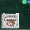 North Borneo LABUAN KEVII Stamp SG.115s 10c (1902) BEAR Animal SPECIMEN GRBLUE22 - Image 4