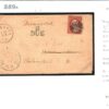 USA Cover NEW HAMPSHIRE *Boscawen* 3c Washington Franking 3c DUE c1857 S89a - Image 5