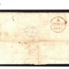 AMERICA USA Baltimore Cover Superb *RYDE SHIP LETTER* IOW 1832 GB Hexham EL 52b - Image 8