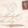 GB BLUE MALTESE CROSS *Truro* MX Penny Red Cover ST.DAY Cornwall Cat £1,700 X199