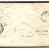 GB Cover London Langham Hotel Forwarded TRANSATLANTIC USA MA Worcester 1887 G80c - Image 3
